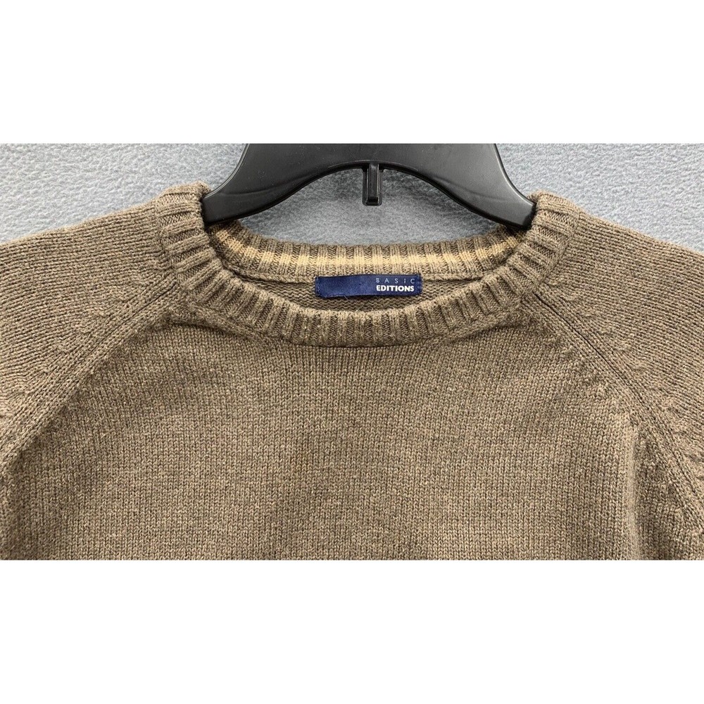 Basic Editions Pullover Sweaters Mens Size Large … - image 2